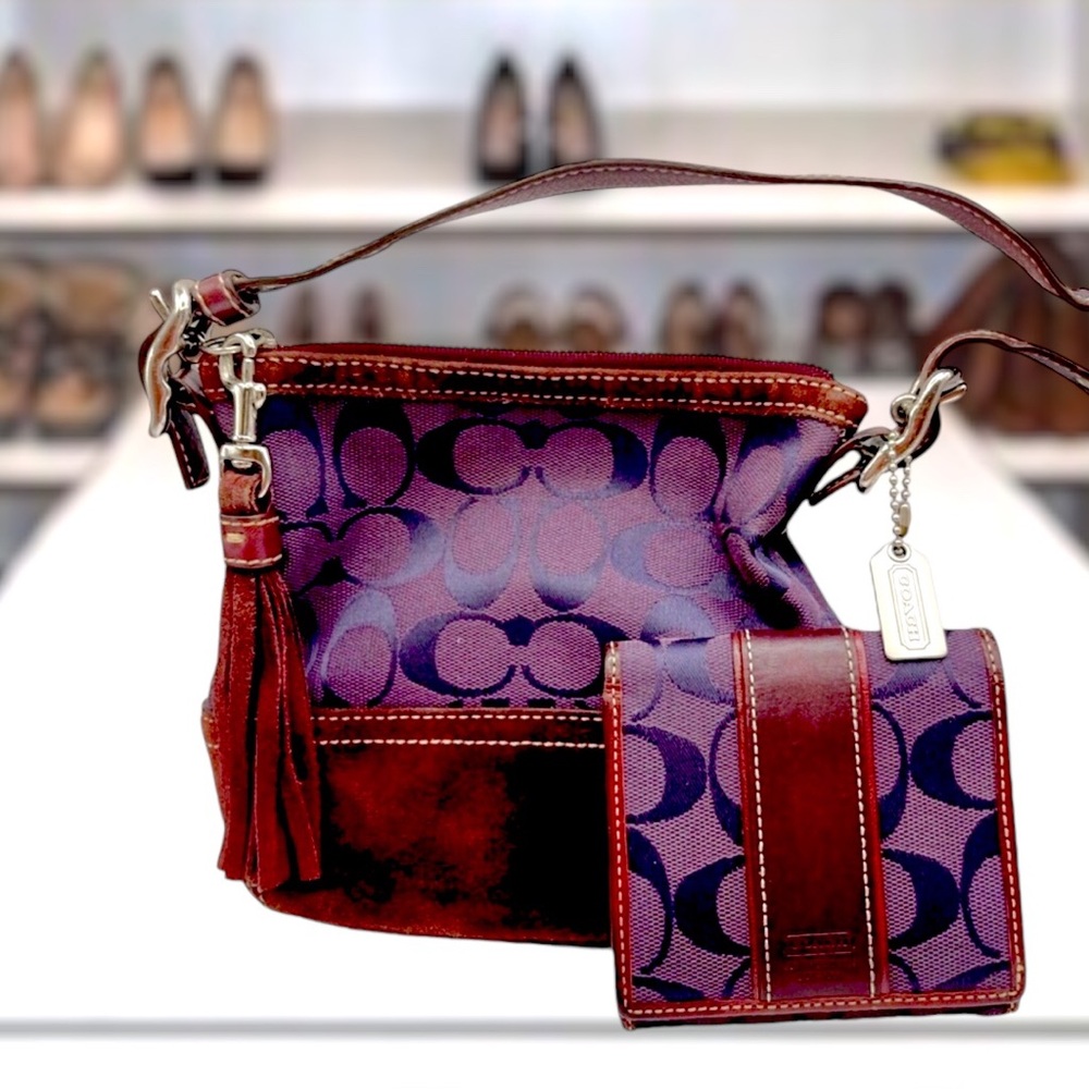 Coach Signature Jacquard 2Pc Set